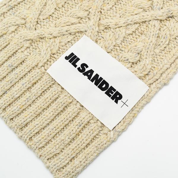 マフラー スカーフ ロゴラベル J40TE0007 J14522 ケーブル レディース ユニセックス MILK 防寒 ベージュ マフラー スカーフ ロゴラベル J40TE0007 J14522 ケーブル レディース ユニセックス MILK 防寒 ベージュ