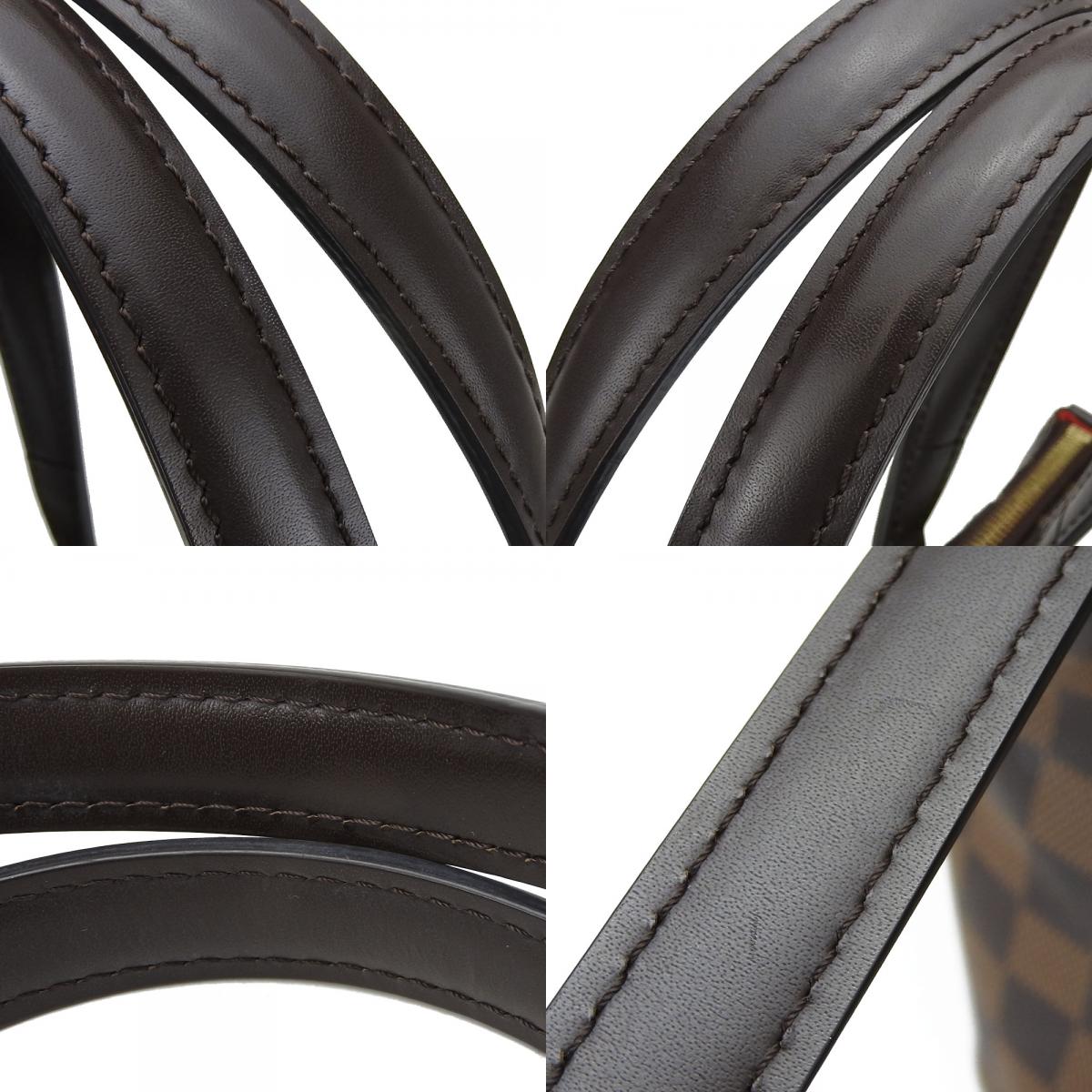 中古 トートバッグ ウェストミンスターPM N41102 ダミエキャンバス ブラウン ゴールド金具 肩掛け カジュアル レディース 女性 中古 トートバッグ ウェストミンスターPM N41102 ダミエキャンバス ブラウン ゴールド金具 肩掛け カジュアル レディース 女性