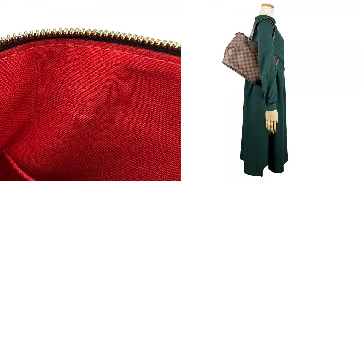 中古 トートバッグ ウェストミンスターPM N41102 ダミエキャンバス ブラウン ゴールド金具 肩掛け カジュアル レディース 女性 中古 トートバッグ ウェストミンスターPM N41102 ダミエキャンバス ブラウン ゴールド金具 肩掛け カジュアル レディース 女性