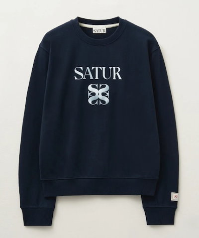 Qoo10] SATUR Classic Logo Sweatsh : レディース服