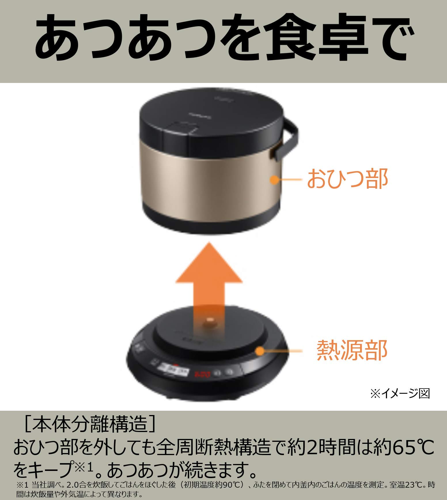 日立 炊飯器 4合 IH式 おひつ御膳 打込鉄釜 RZ-WS4M R