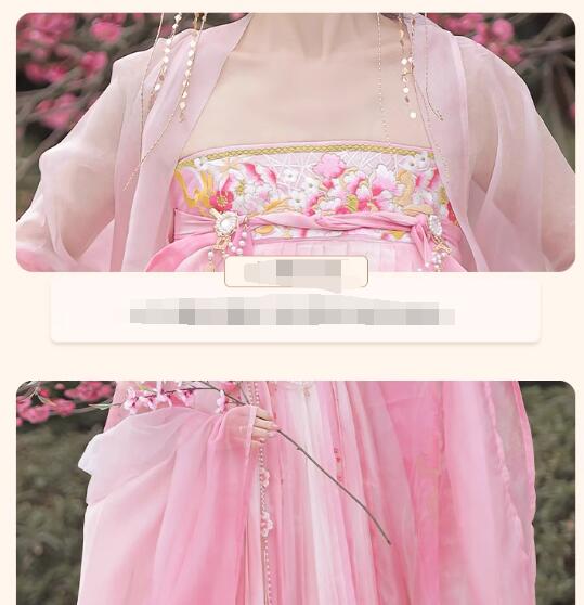 唐装漢服 豪華中華漢服刺繍　舞台服装 2色 コスチューム 可愛いワンピース　中国旅行　仙女古典美人服　レディース華流ステージコスプレ衣装　中国古代宮廷風コスプレ衣装/学園祭パーティーダンス衣装/チャイ