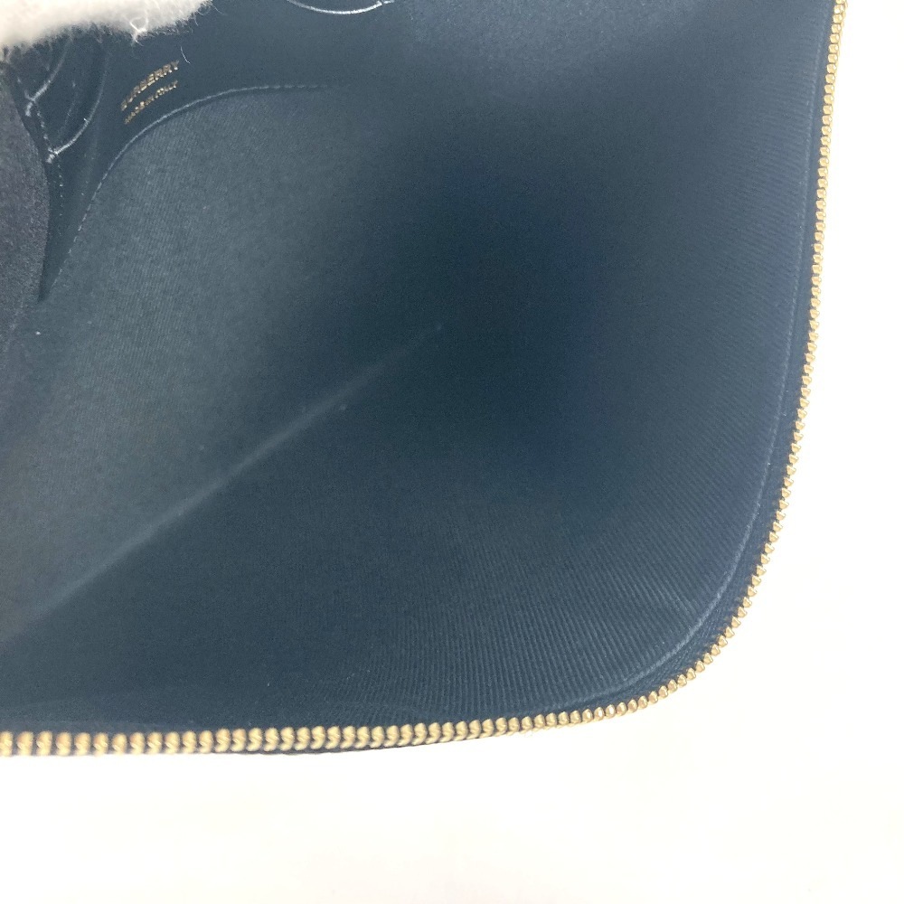 クラッチバッグ TBロゴ ポーチ カバン セカンドバッグ レザー ブラウン