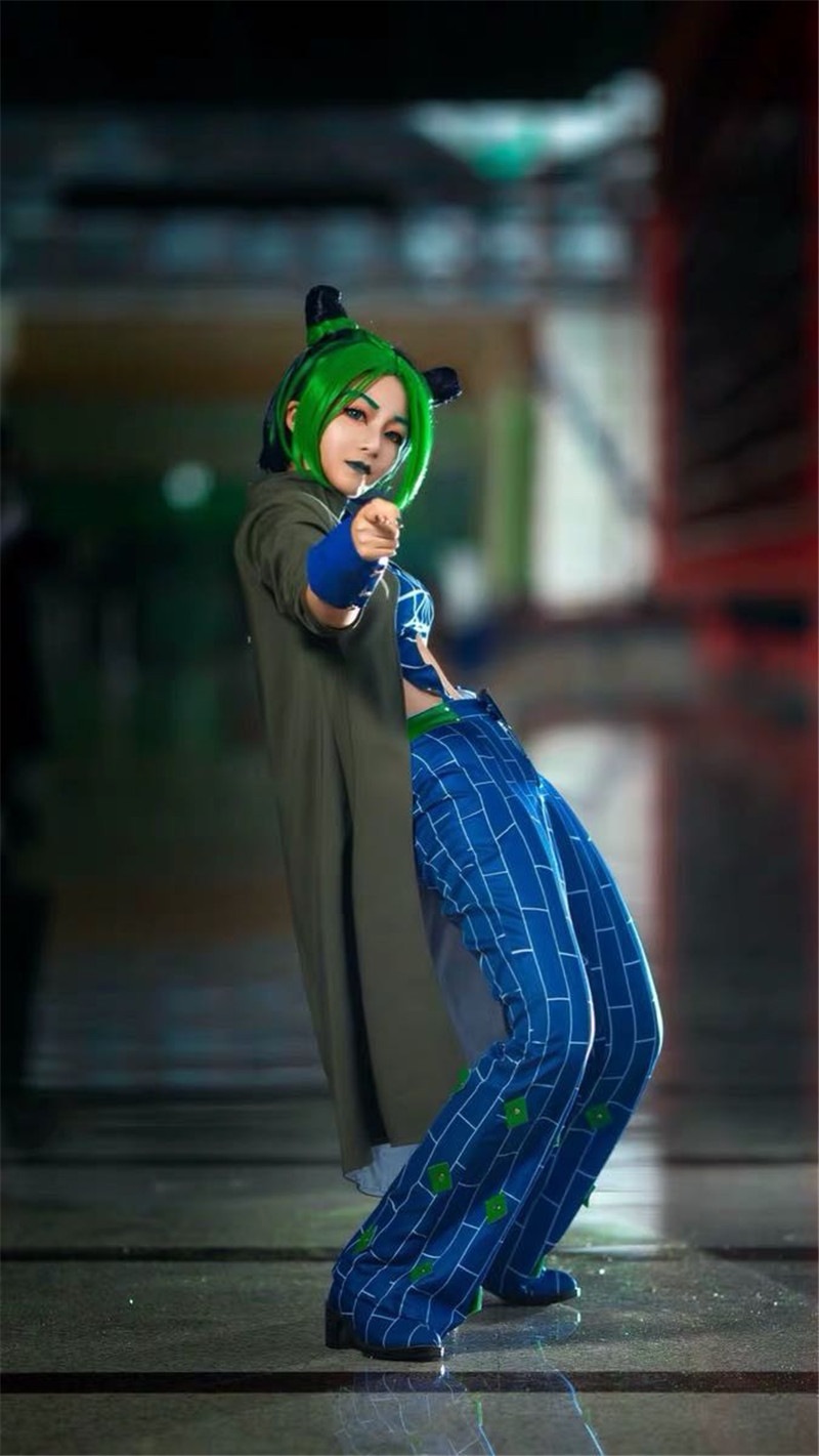 【予約商品】赤字販売 ハロウィン コスチューム ブーツ シューズ 靴 コスプレ ジョリーン くうじょう コスプレ衣装 空条徐倫 ジョジョ奇妙な冒険