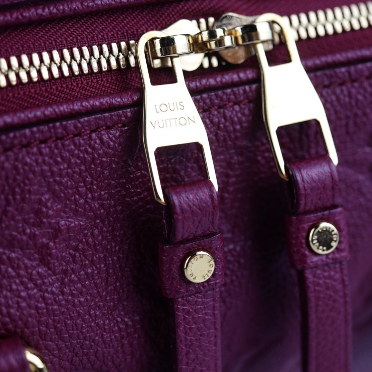 美品 LOUIS VUITTON ルイ ヴィトン ハンドバッグ M40764 スピーディー25 バンドリエール モノグラムアンプラント レザー オロール パープル系 ゴールド金【本物保証】 美品 LOUIS VUITTON ルイ ヴィトン ハンドバッグ M40764 スピーディー25 バンドリエール モノグラムアンプラント レザー オロール パープル系 ゴールド金【本物保証】