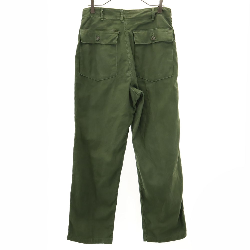 アメリカ軍 60s 1968年 コットンサテン ベイカー ヴィンテージ ベイカー パンツ W32 カーキ US ARMY ミリタリー メンズ アメリカ軍 60s 1968年 コットンサテン ベイカー ヴィンテージ ベイカー パンツ W32 カーキ US ARMY ミリタリー メンズ