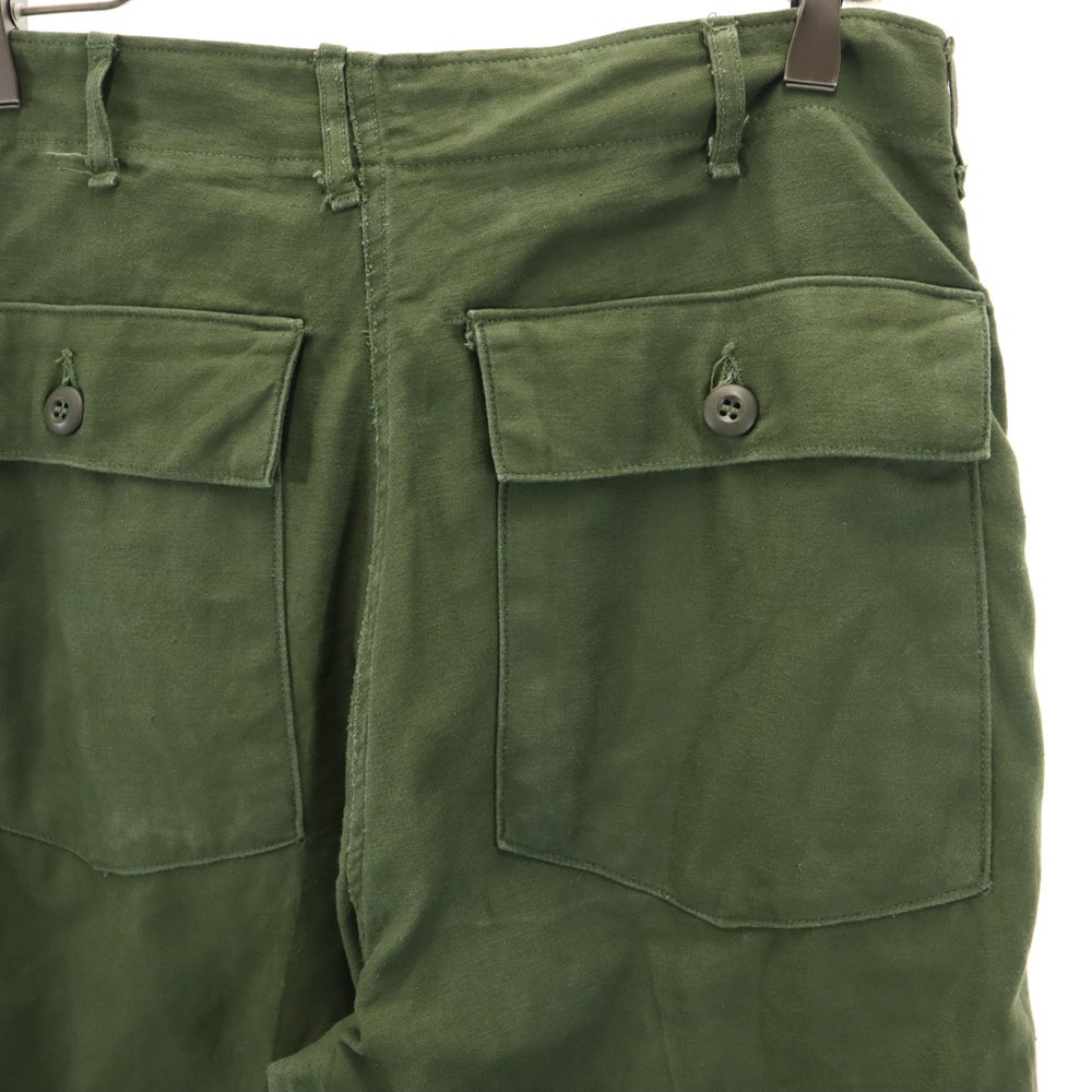 アメリカ軍 60s 1968年 コットンサテン ベイカー ヴィンテージ ベイカー パンツ W32 カーキ US ARMY ミリタリー メンズ アメリカ軍 60s 1968年 コットンサテン ベイカー ヴィンテージ ベイカー パンツ W32 カーキ US ARMY ミリタリー メンズ