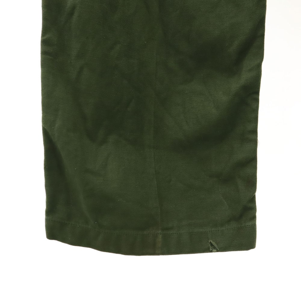 アメリカ軍 60s 1968年 コットンサテン ベイカー ヴィンテージ ベイカー パンツ W32 カーキ US ARMY ミリタリー メンズ アメリカ軍 60s 1968年 コットンサテン ベイカー ヴィンテージ ベイカー パンツ W32 カーキ US ARMY ミリタリー メンズ