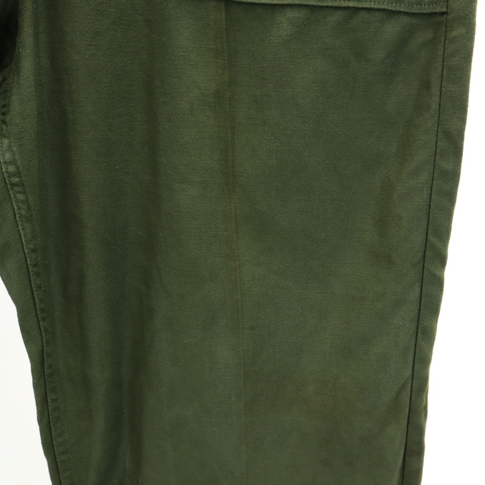 アメリカ軍 60s 1968年 コットンサテン ベイカー ヴィンテージ ベイカー パンツ W32 カーキ US ARMY ミリタリー メンズ アメリカ軍 60s 1968年 コットンサテン ベイカー ヴィンテージ ベイカー パンツ W32 カーキ US ARMY ミリタリー メンズ