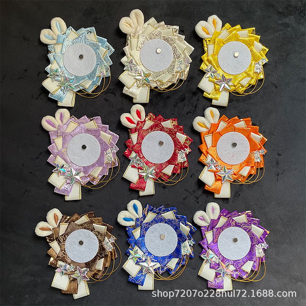 Qoo10] 痛バッグ用 缶バッジ 痛バ ウサギ耳 D