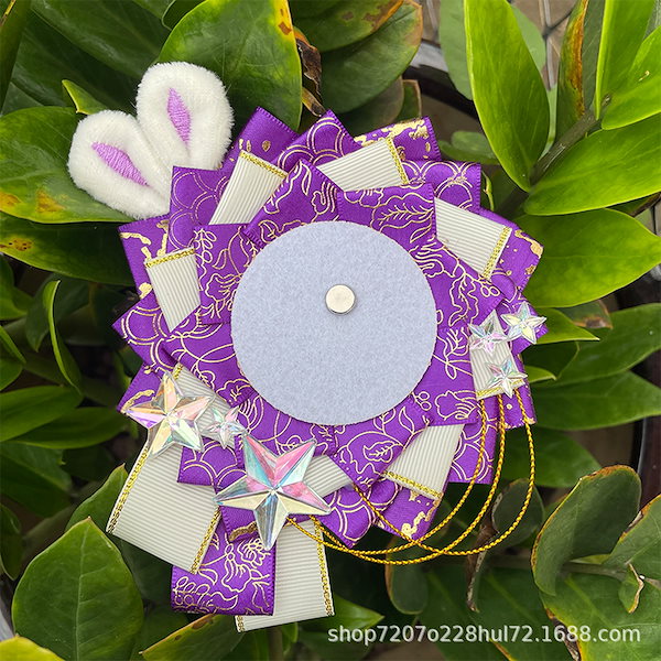 Qoo10] 痛バッグ用 缶バッジ 痛バ ウサギ耳 D