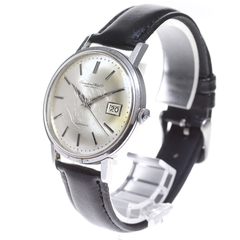 訳あり IWC IWC SCHAFFHAUSEN Cal.8541 デイト 自動巻き メンズ