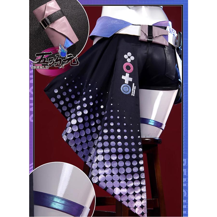 江南猫次 崩壊スターレイル コスプレ 崩スタ 銀狼 衣装 ウィッグ 靴 武器 追加可 江南猫次 崩壊スターレイル コスプレ 崩スタ 銀狼 衣装 ウィッグ 靴 武器 追加可