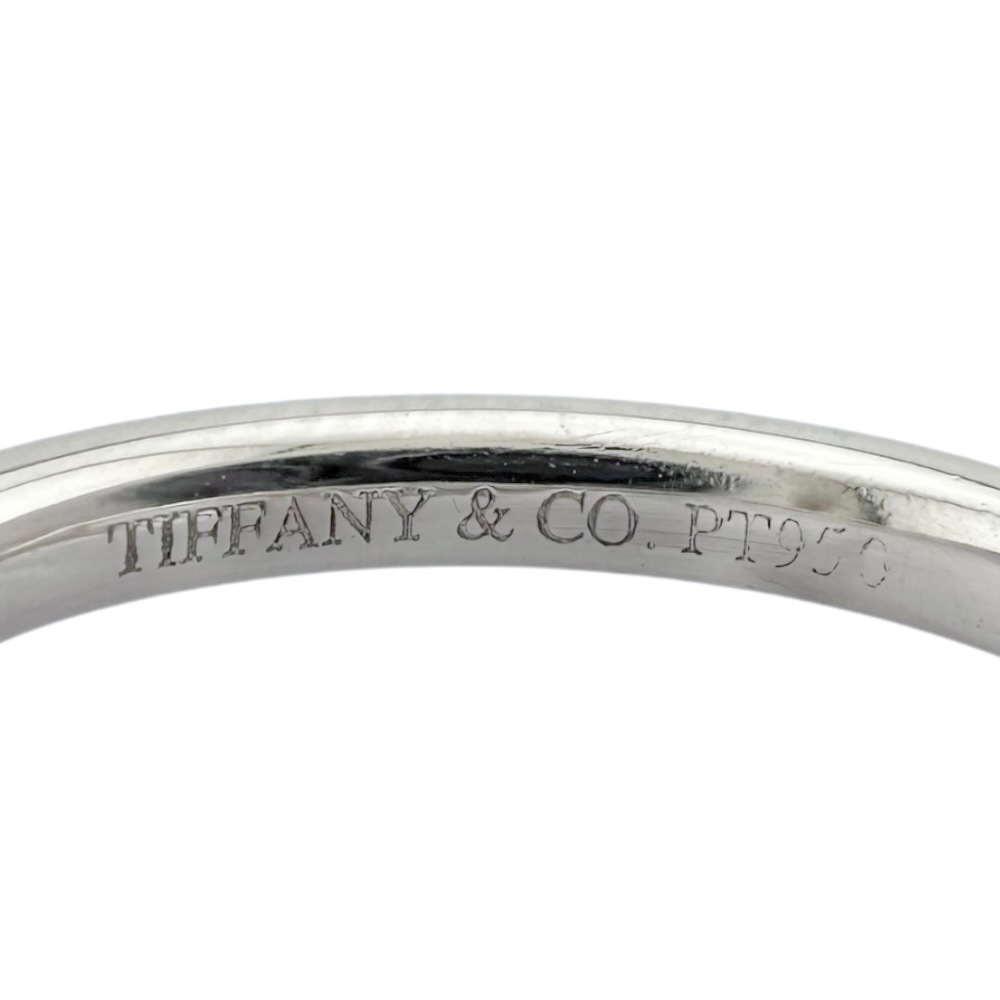 ティファニー カーブドバンド リング 指輪 9.5号 Pt950プラチナ ダイヤモンド TIFFANY&Co. 中古 美品 ティファニー カーブドバンド リング 指輪 9.5号 Pt950プラチナ ダイヤモンド TIFFANY&Co. 中古 美品