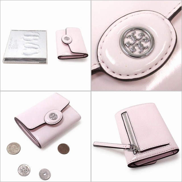 TORY BURCH トリバーチ アウトレット 財布 スモール ロビンソン スパッツォラート ウォレット 三つ折り財布 165003 650