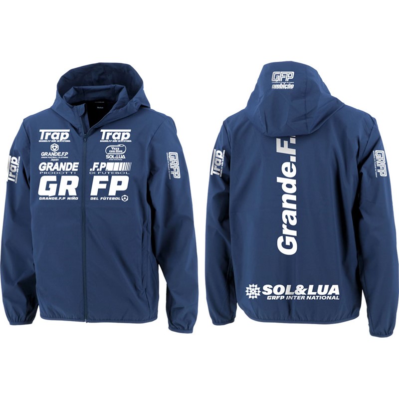 grande(グランデ) ドライストレッチZIPパーカーピステJKT フットサルピステシャツ (gfph23505-8701) grande(グランデ) ドライストレッチZIPパーカーピステJKT フットサルピステシャツ (gfph23505-8701)