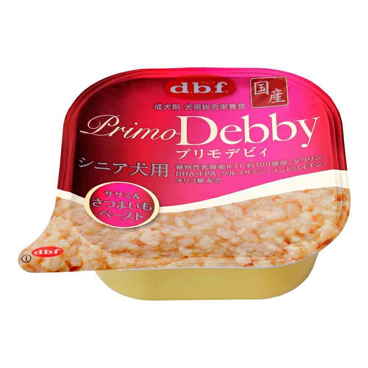 【人気商品】プリモデビィ シニア犬用 ササミ&さつまいもペースト 95g×24 デビフペット 【人気商品】プリモデビィ シニア犬用 ササミ&さつまいもペースト 95g×24 デビフペット