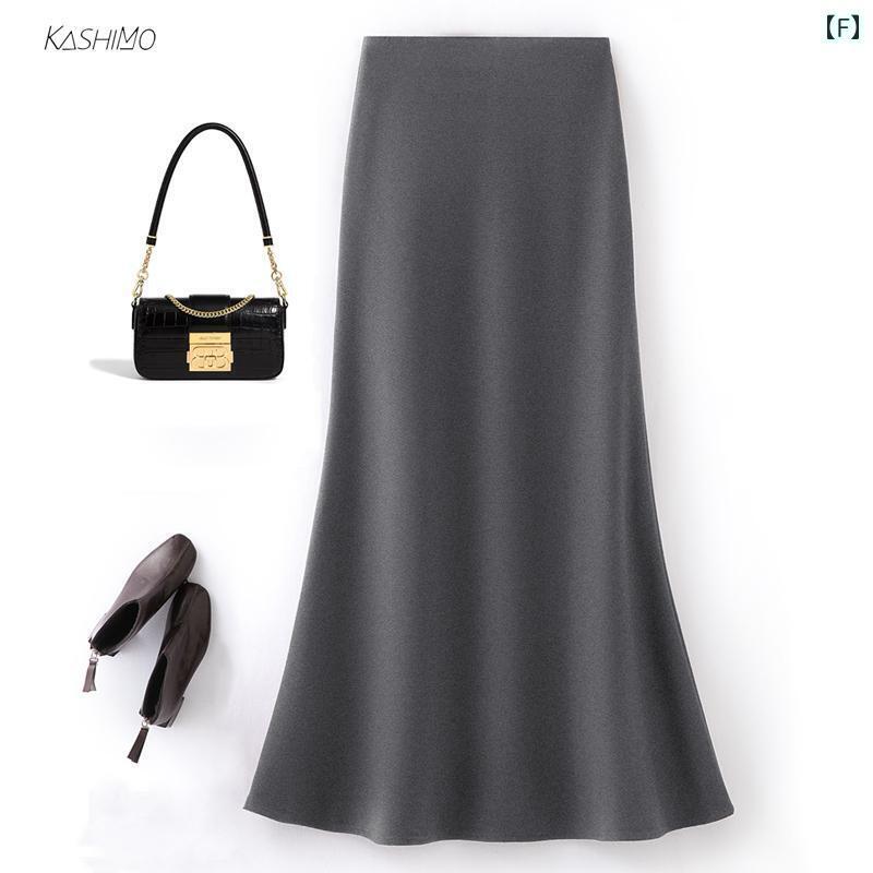 レディース スカート ハイウエスト 高級 ブラック スーツ スカート 女性用 2025 春秋 ハイウエスト aライン ミドル 丈 スリムフィット スリミング レディース スカート ハイウエスト 高級 ブラック スーツ スカート 女性用 2025 春秋 ハイウエスト aライン ミドル 丈 スリムフィット スリミング