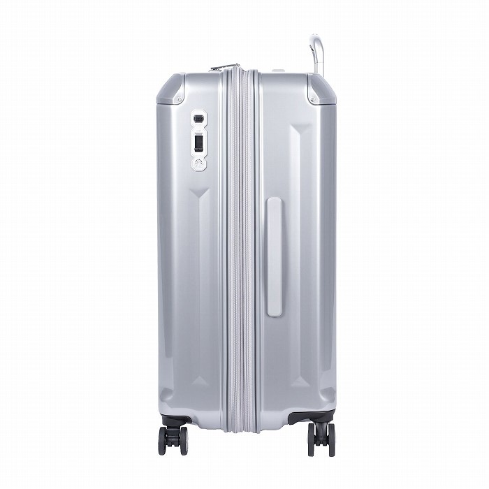 ハードキャリーケース デカかるEdge 拡張タイプ 10泊以上 102L+18L ALI-089-102-CSIL クロームシルバー ハードキャリーケース デカかるEdge 拡張タイプ 10泊以上 102L+18L ALI-089-102-CSIL クロームシルバー