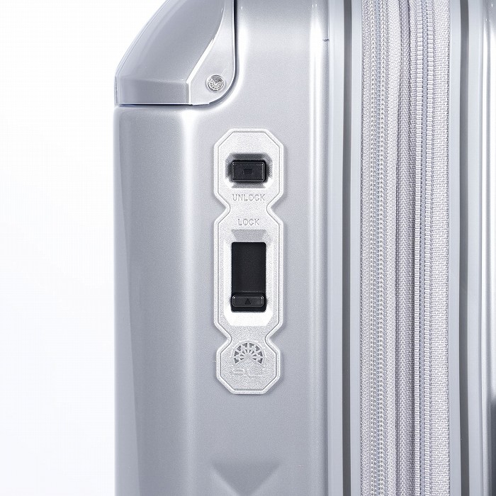 ハードキャリーケース デカかるEdge 拡張タイプ 10泊以上 102L+18L ALI-089-102-CSIL クロームシルバー ハードキャリーケース デカかるEdge 拡張タイプ 10泊以上 102L+18L ALI-089-102-CSIL クロームシルバー