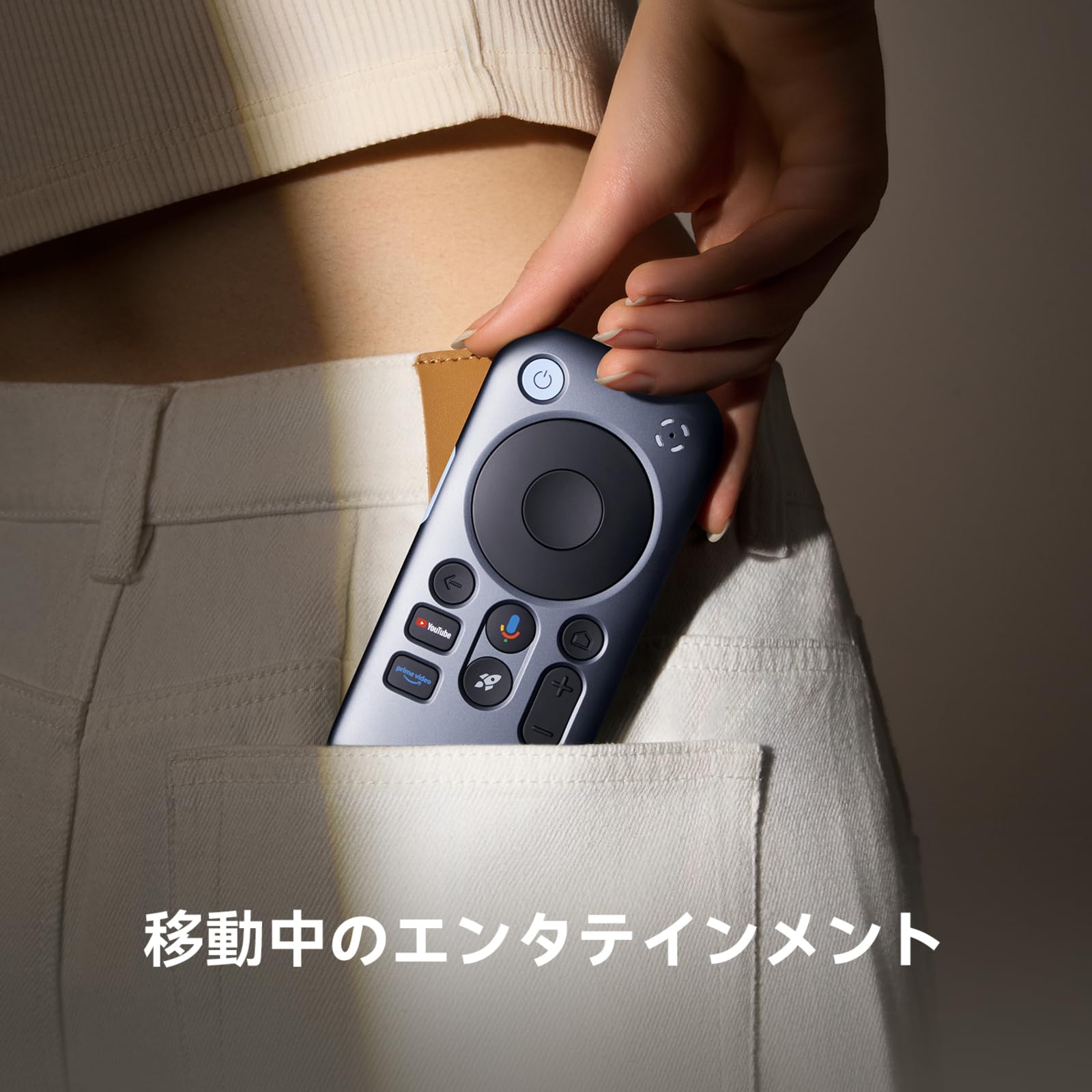 RayNeo Pocket TV ストリーミングメディアプレイヤー HD対応 Prime VideoYouTubeディズニープラス U-NEXTHuluTVerNHK＋など認定ポータブル GTV デバ