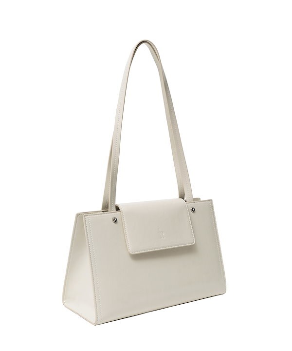 Qoo10] LEATHERY Bolted Square Should