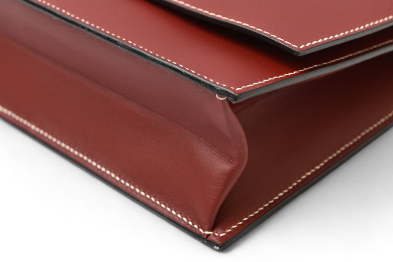 バッグ ヴァランタン ボックスカーフ ルージュアッシュ シルバー金具 E:2001年【中古】 バッグ ヴァランタン ボックスカーフ ルージュアッシュ シルバー金具 E:2001年【中古】