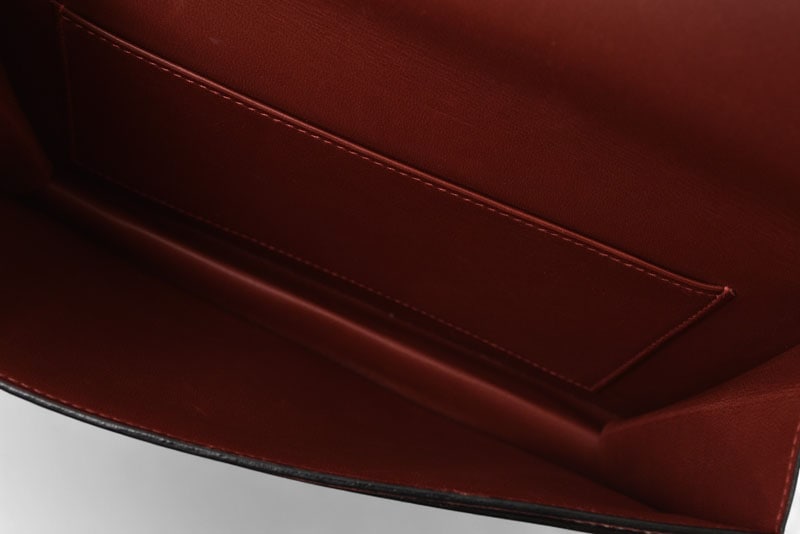 バッグ ヴァランタン ボックスカーフ ルージュアッシュ シルバー金具 E:2001年【中古】 バッグ ヴァランタン ボックスカーフ ルージュアッシュ シルバー金具 E:2001年【中古】