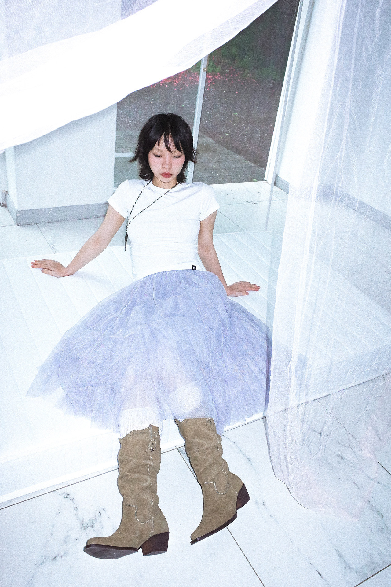 ROUGHNECK Volume Tulle Skirt ROUGHNECK Volume Tulle Skirt