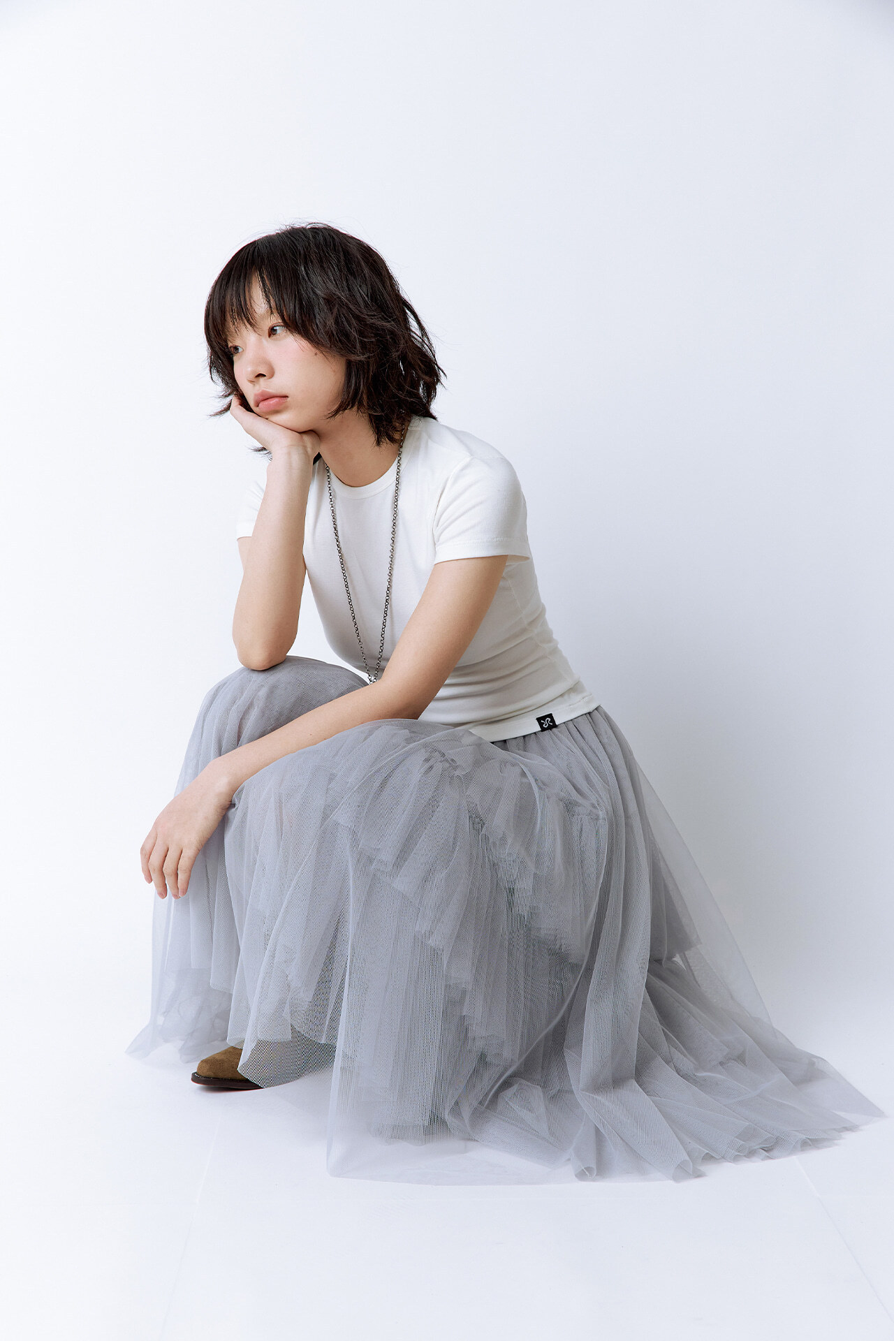 ROUGHNECK Volume Tulle Skirt ROUGHNECK Volume Tulle Skirt