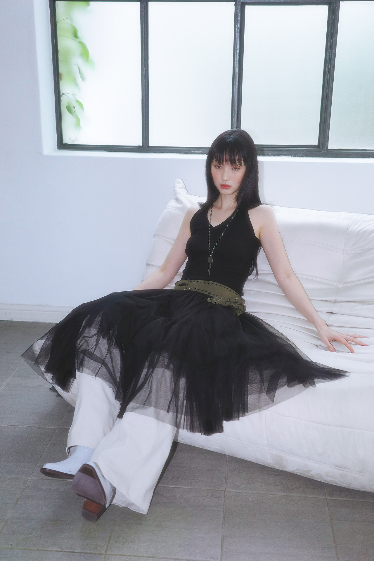 ROUGHNECK Volume Tulle Skirt ROUGHNECK Volume Tulle Skirt