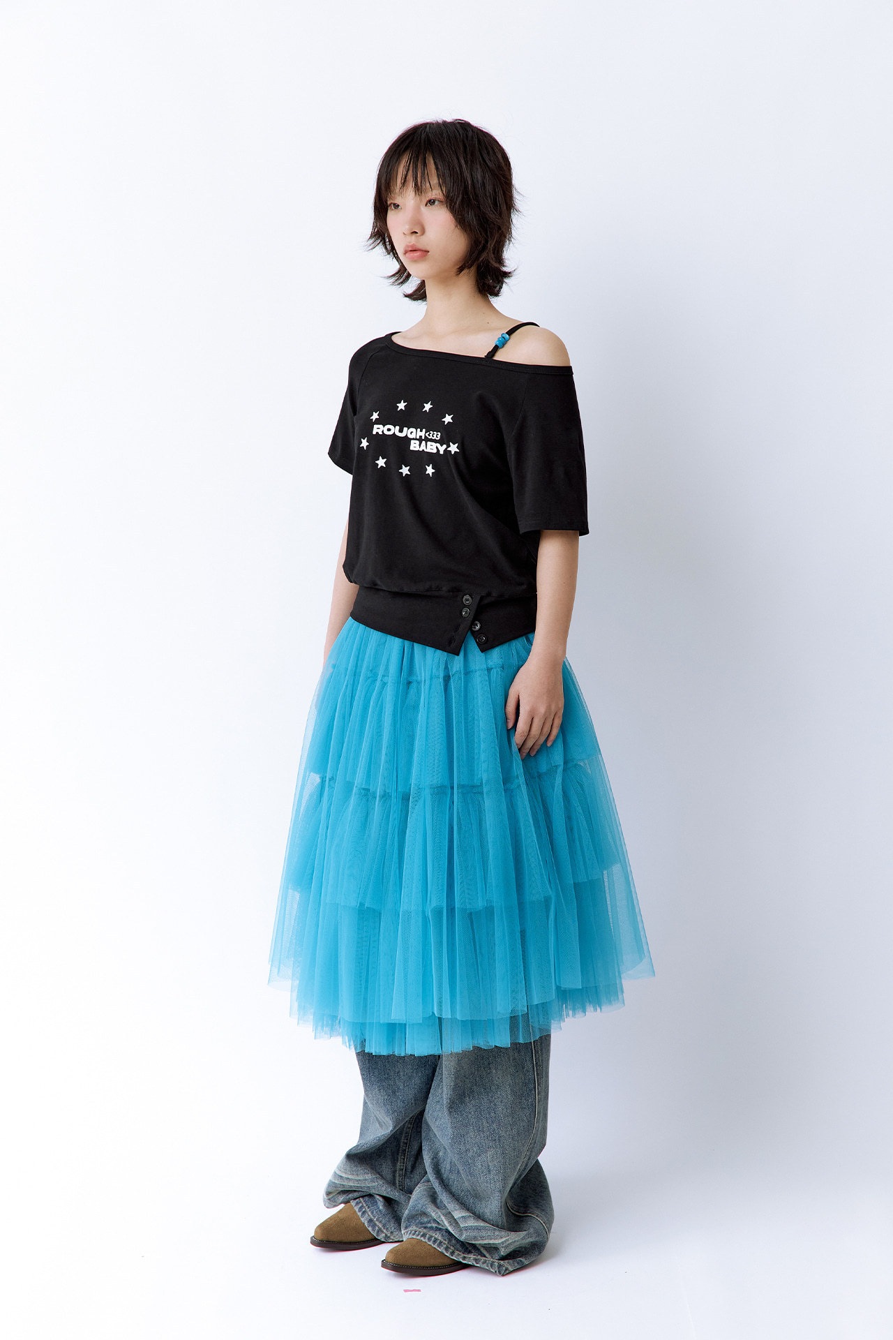 ROUGHNECK Volume Tulle Skirt ROUGHNECK Volume Tulle Skirt