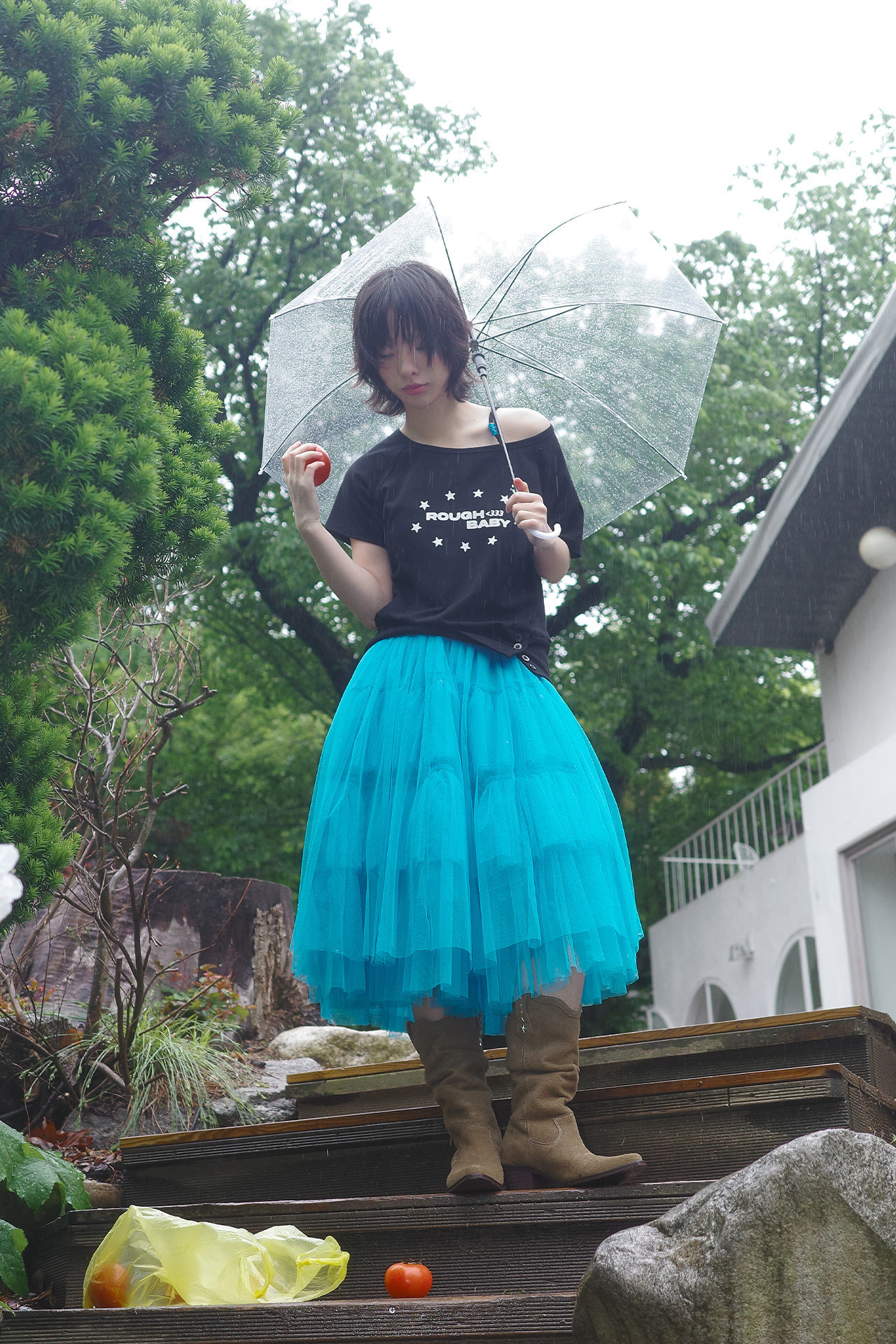 ROUGHNECK Volume Tulle Skirt ROUGHNECK Volume Tulle Skirt