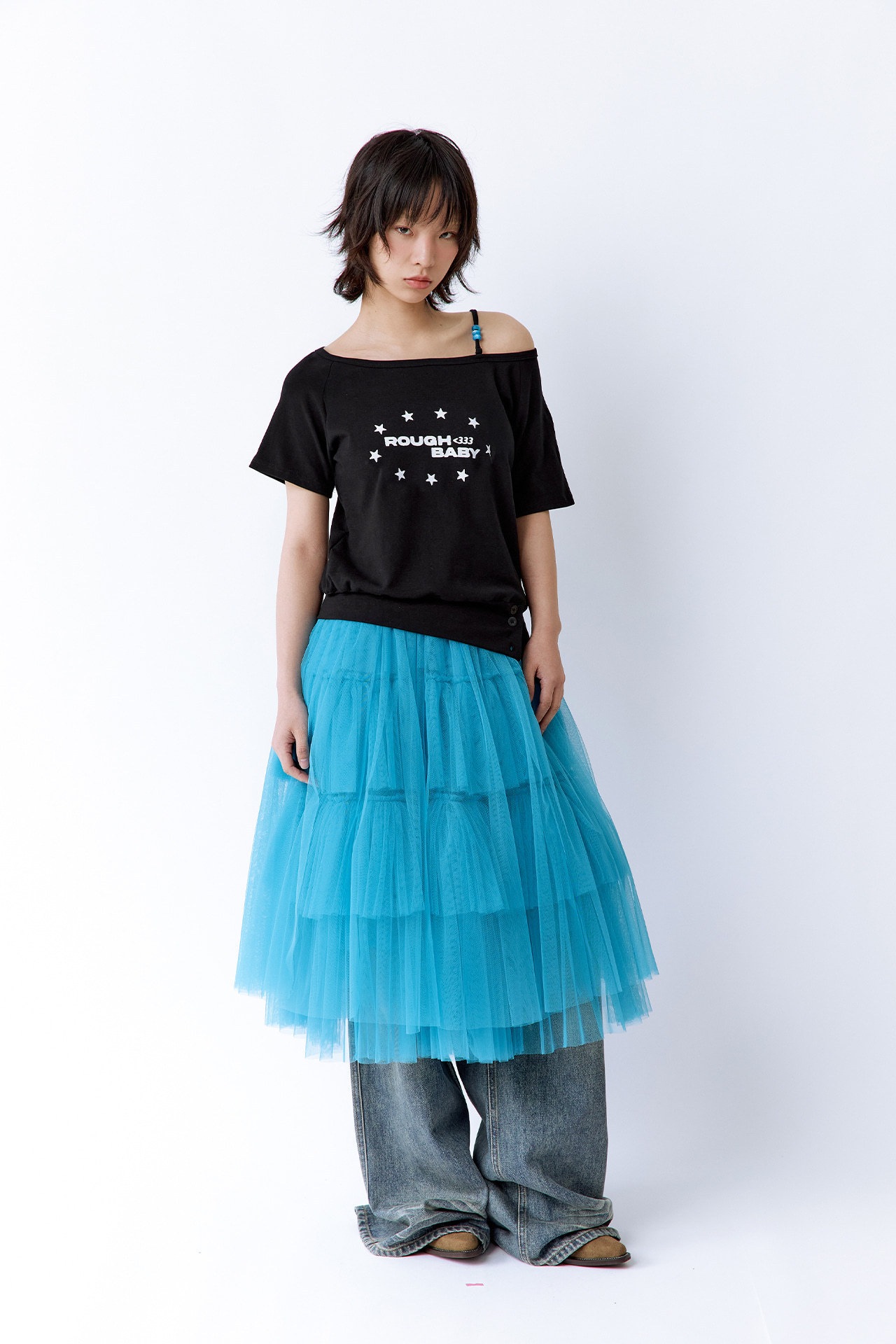 ROUGHNECK Volume Tulle Skirt ROUGHNECK Volume Tulle Skirt
