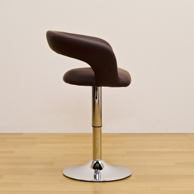 カウンターチェア ハイチェア バースツール バーチェア レザー シート回転 クロムメッキ 椅子 チェア いす イス 座面高435-580mm カウンターチェア ハイチェア バースツール バーチェア レザー シート回転 クロムメッキ 椅子 チェア いす イス 座面高435-580mm