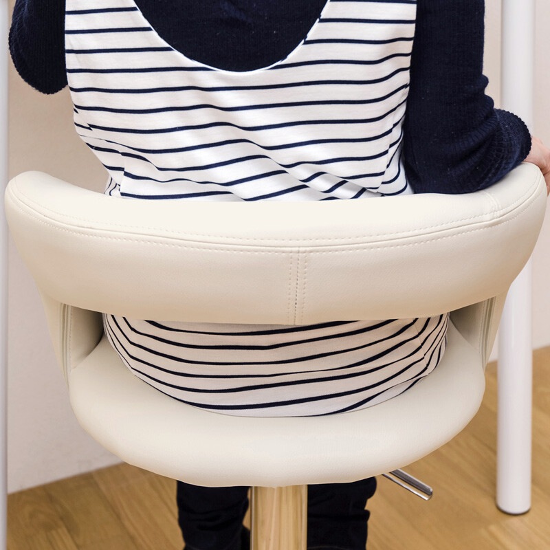 カウンターチェア ハイチェア バースツール バーチェア レザー シート回転 クロムメッキ 椅子 チェア いす イス 座面高435-580mm カウンターチェア ハイチェア バースツール バーチェア レザー シート回転 クロムメッキ 椅子 チェア いす イス 座面高435-580mm