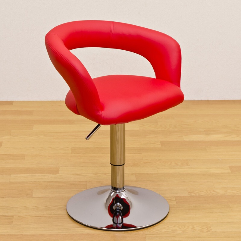 カウンターチェア ハイチェア バースツール バーチェア レザー シート回転 クロムメッキ 椅子 チェア いす イス 座面高435-580mm カウンターチェア ハイチェア バースツール バーチェア レザー シート回転 クロムメッキ 椅子 チェア いす イス 座面高435-580mm