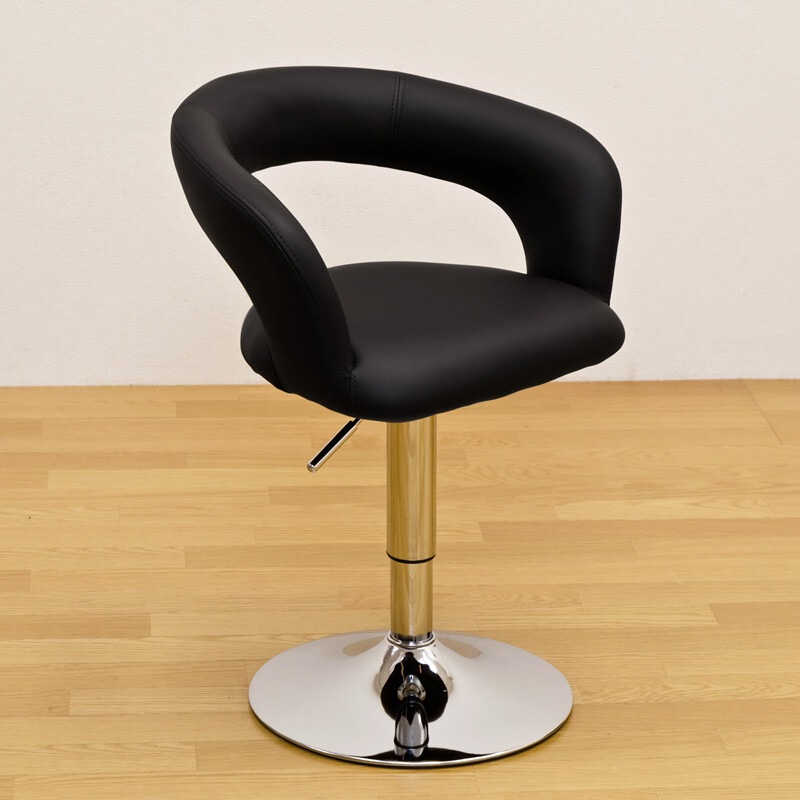 カウンターチェア ハイチェア バースツール バーチェア レザー シート回転 クロムメッキ 椅子 チェア いす イス 座面高435-580mm カウンターチェア ハイチェア バースツール バーチェア レザー シート回転 クロムメッキ 椅子 チェア いす イス 座面高435-580mm