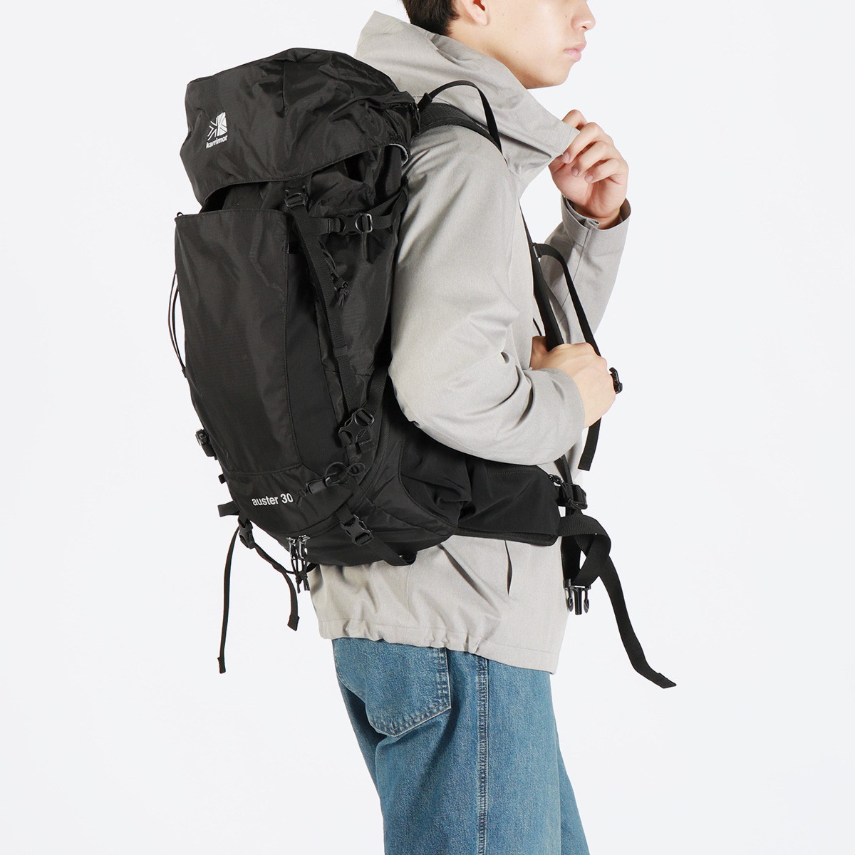 リュック メンズ レディース 大容量 リュックサック バックパック デイパック 登山 アウトドア トレッキング キャンプ 旅行 30L B4 中型 auster 30 501170