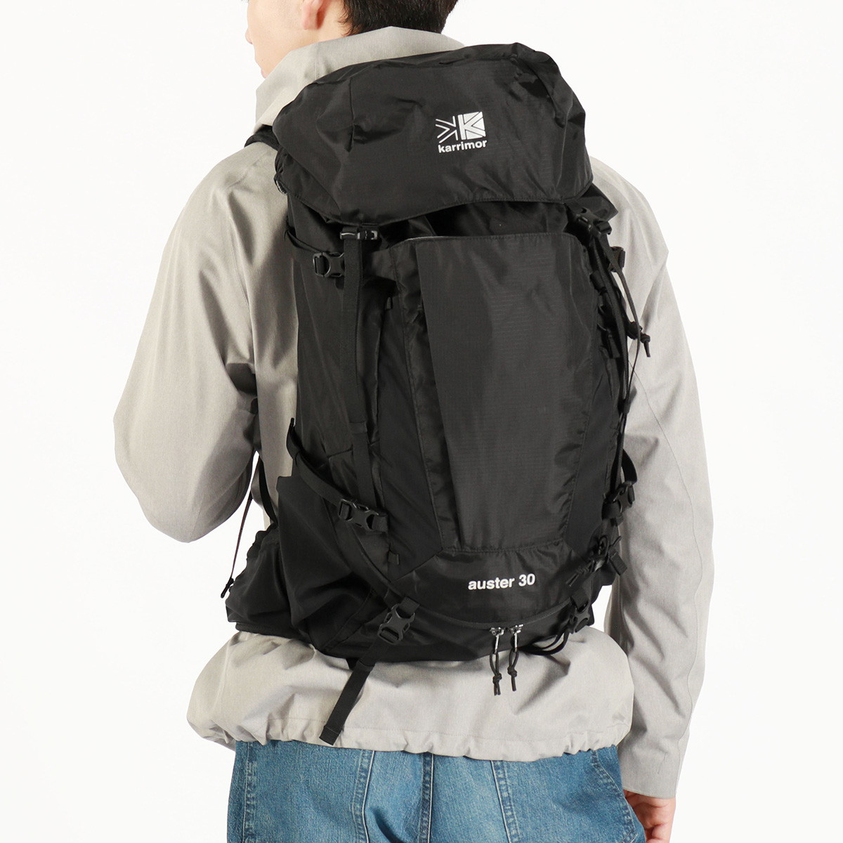 リュック メンズ レディース 大容量 リュックサック バックパック デイパック 登山 アウトドア トレッキング キャンプ 旅行 30L B4 中型 auster 30 501170