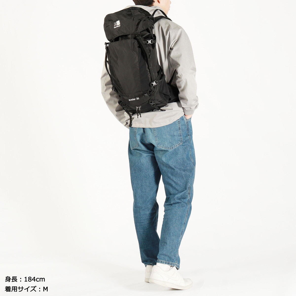 リュック メンズ レディース 大容量 リュックサック バックパック デイパック 登山 アウトドア トレッキング キャンプ 旅行 30L B4 中型 auster 30 501170