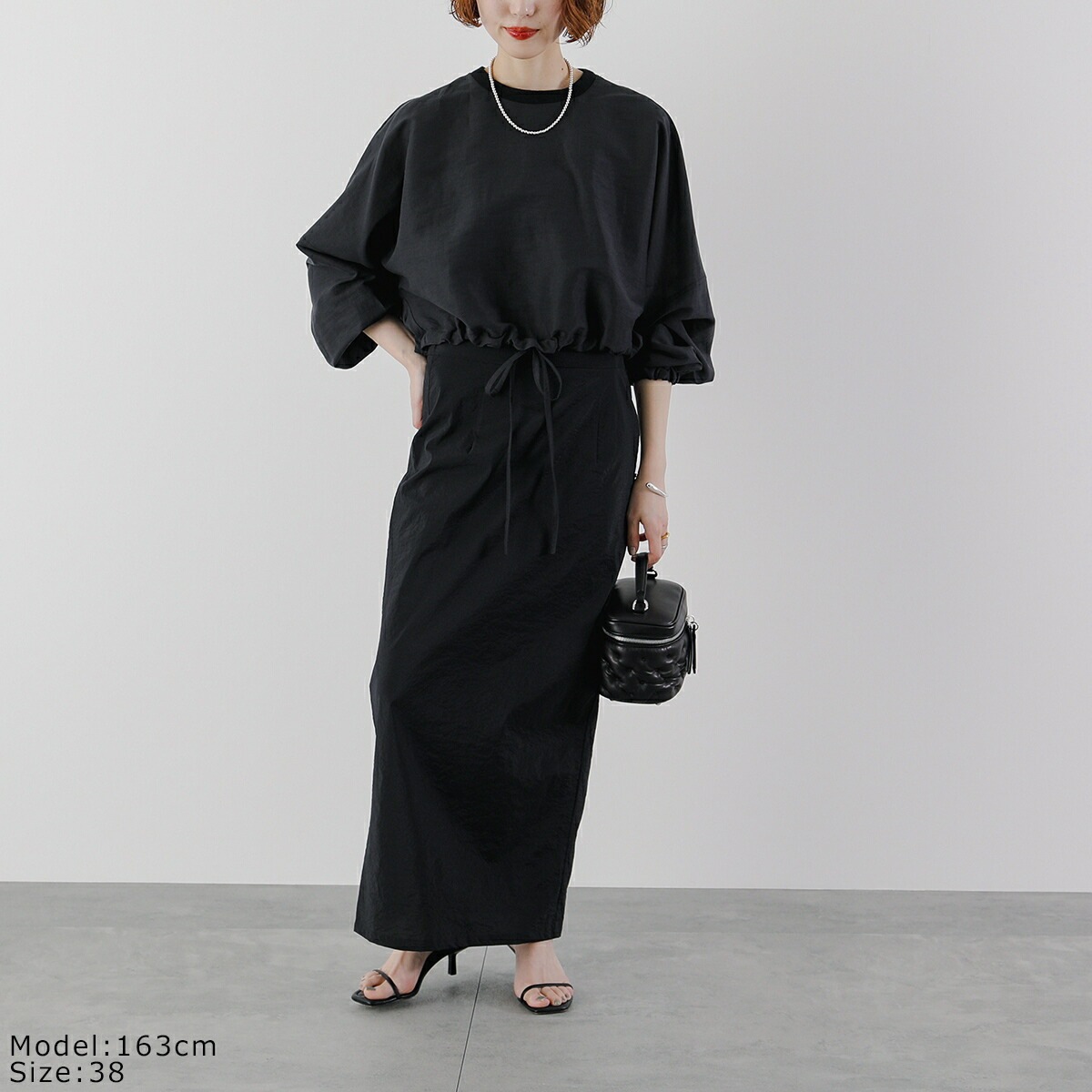 PASSIONE パシオーネ ブラウス 526952 レディース シアー ボリュームスリーブ 長袖 カラー2色 【mega】