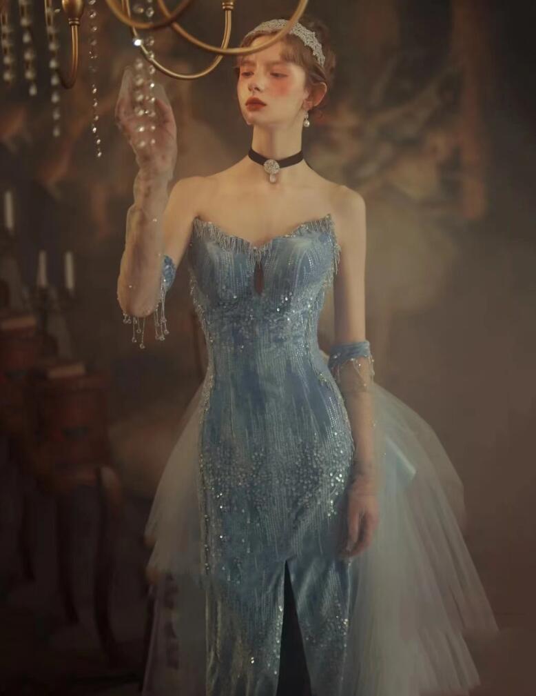 激安セールレディースドレス 高級感 おしゃれ ブルー オフショルダー 舞台 演出 司会 礼服 ウエディングドレス 結婚式 宴会 お呼ばれ イブニングドレス イベント フィッシュテール スリット 編み上 激安セールレディースドレス 高級感 おしゃれ ブルー オフショルダー 舞台 演出 司会 礼服 ウエディングドレス 結婚式 宴会 お呼ばれ イブニングドレス イベント フィッシュテール スリット 編み上