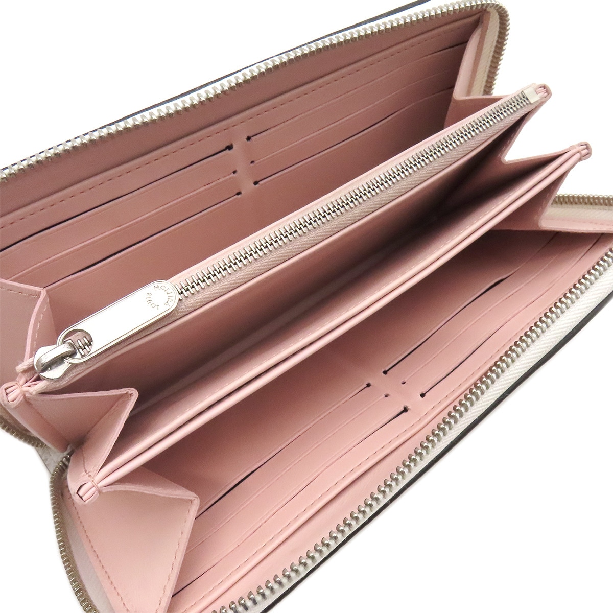 最新ICチップ　ヴィトン財布　モノグラムマヒナ　ジッピーウォレット　くすみピンク ルイヴィトン ジッピーウォレット ピンクモノグラム マヒナ 最新IC