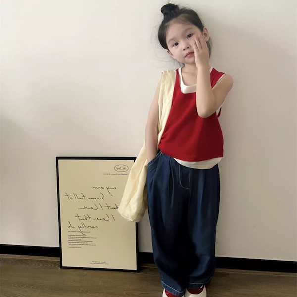 Qoo10] 2点セット子供服女の子 2024夏の新商