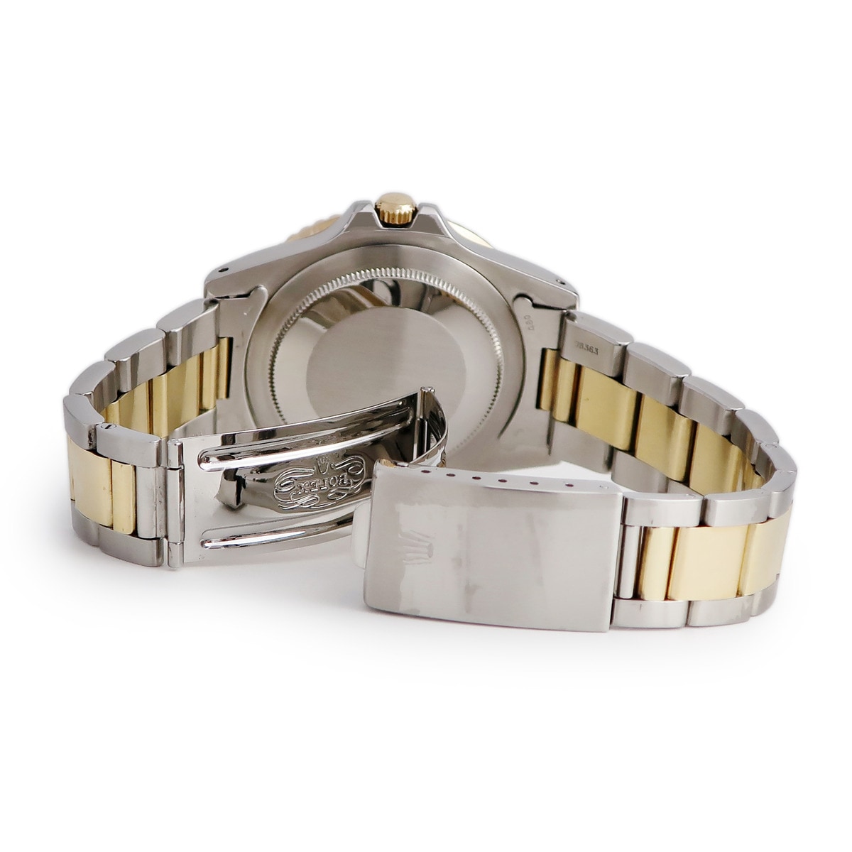 GMTマスター 16753RG 62番 自動巻き メンズ 62番 K18YG×SS 純正ダイヤ シャンパン ルートビア 70年代後期 希少 3年保証