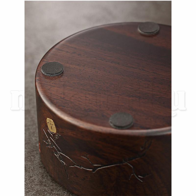 高品質な商品卓上灰皿 木 蓋つき レトロ 灰皿 アッシュトレイ インテリア 喫煙具 喫煙グッズ ディスプレイ アクセサリートレー 容器