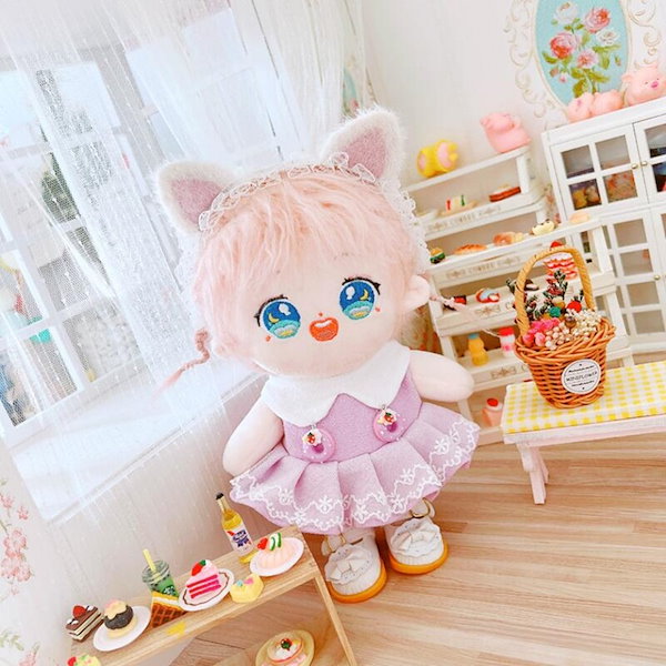 Qoo10] 20cm ぬいぐるみ用 猫耳カチューシャ