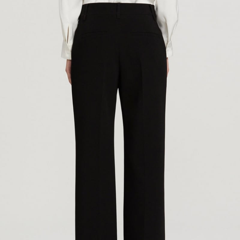(シーズミス) インシジョンラインストレートフィットセットアップパンツ_SWSSLP11040_BK (シーズミス) インシジョンラインストレートフィットセットアップパンツ_SWSSLP11040_BK