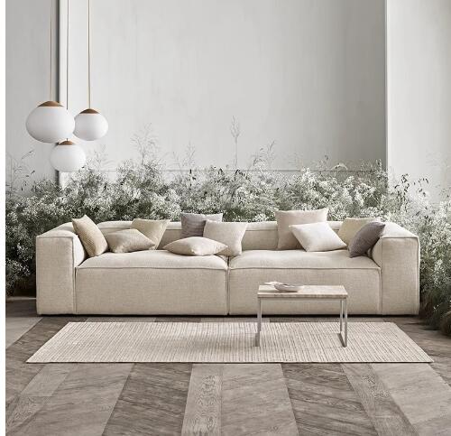 ソファホーム家具リビングルームソファ高密度スポンジ 洗える生地ソファセット 3-4人掛けソファー ソファホーム家具リビングルームソファ高密度スポンジ 洗える生地ソファセット 3-4人掛けソファー